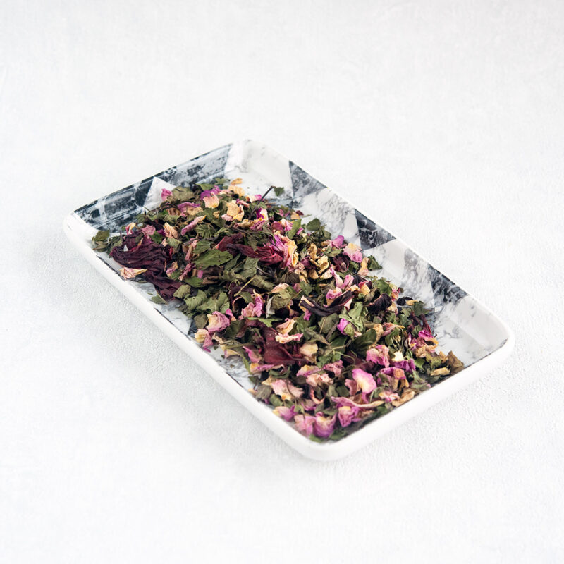 tisane à la rose